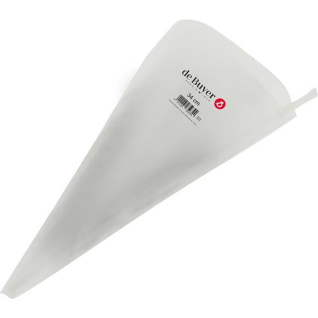 De Buyer Återanvändbar spritspåse 46 cm - Vit