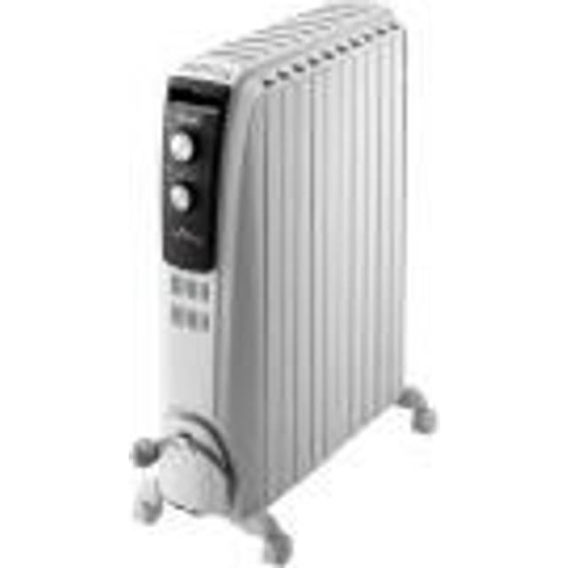 Oil-filled Radiator (10 chamber) DeLonghi White 2500 W