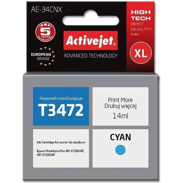 ActiveJet AE-34CNX Ink erstatning 34X..