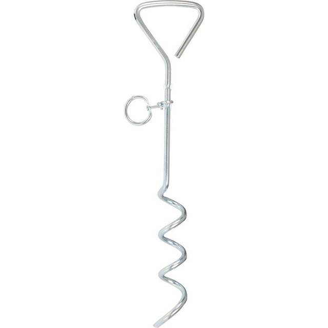 (1) Large Strong Metal Tent Ground Peg Camping Tenting