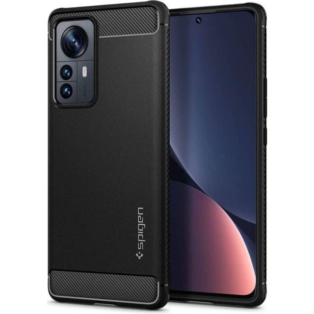 SPIGEN Xiaomi 12T / 12T Pro Rugged Armor Skal - Svart