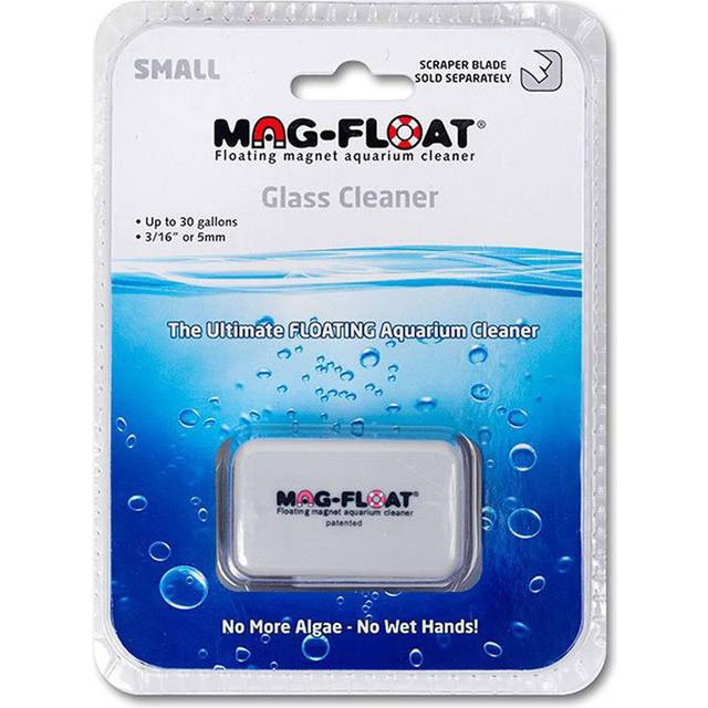 Mag-Float Floating Magnet Aquarium Glass Cleaner Small Up to 30 Gallons