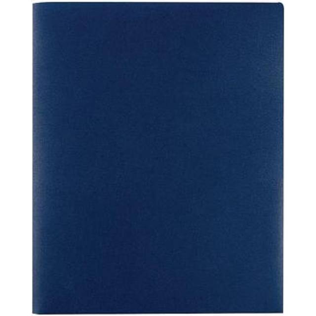 Staples 431488 Poly 2-Pocket Folders Dark Blue