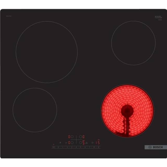 Bosch Serie 6 Pke611fp2e Vitroceramic Hob 60 Cm 4 Burners Red