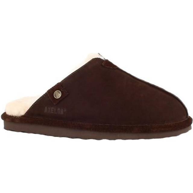 Axelda Tofflor Åbo Herr, 43, Dark Brown/Creme