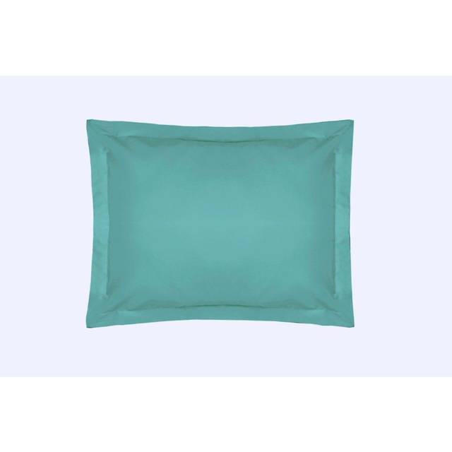 Easy Care Minimum Iron Oxford Pillowcase Teal, Green