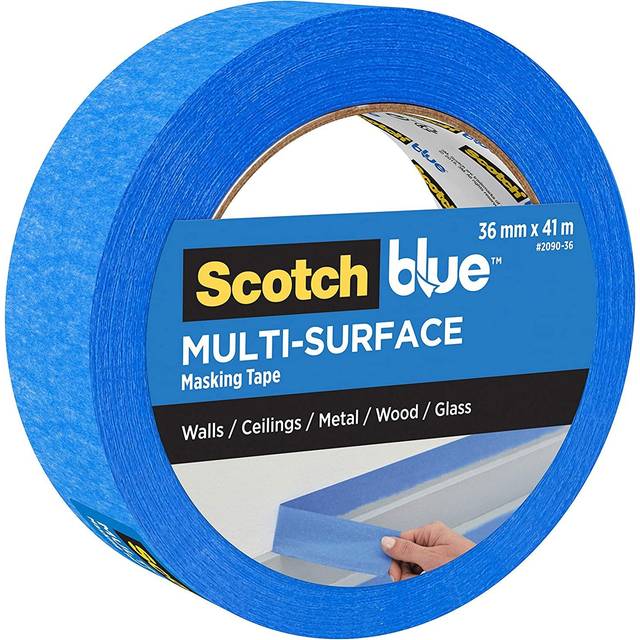 Scotchblue Multi-surface Masking Tape - 36mm X 41M, Blue