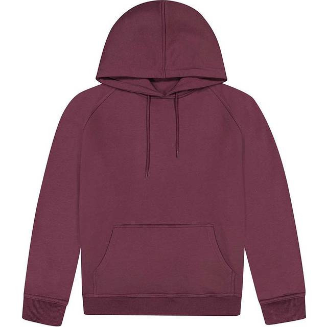 Hooded sweatshirt Urban Classics blank- large sizes - Rouge - 5XL