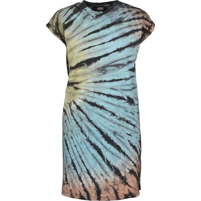 Urban Classics Damklänning slips dye klänning, Schwarz, XS