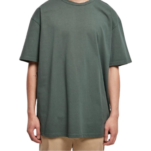 Urban Classics Man T-Shirt Heavy Oversized Garment Dye Tee, Darkblue, S