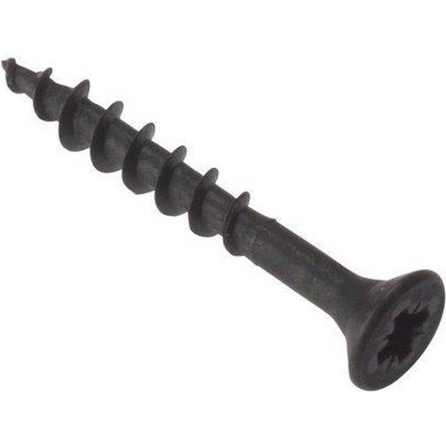 Forgefix - CARS4245 Carcass Screw Pozi sct Black Phosphate 4.2 x 45mm Box 200 FORCARS4245