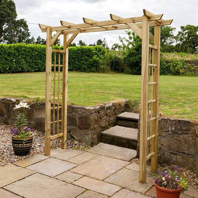 Zest Twilight Garden Arch - Green Tint