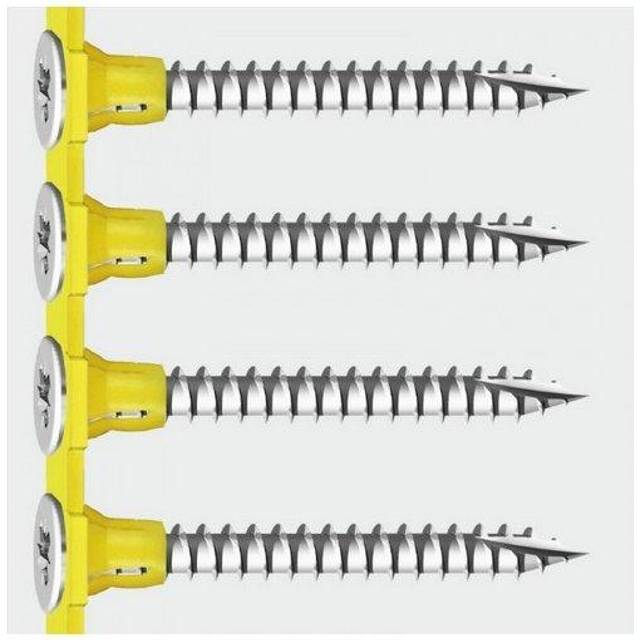 Timco - Collated Classic Multi-Purpose Countersunk A2 Stainless Steel Woodcrews - 4.0 x 40