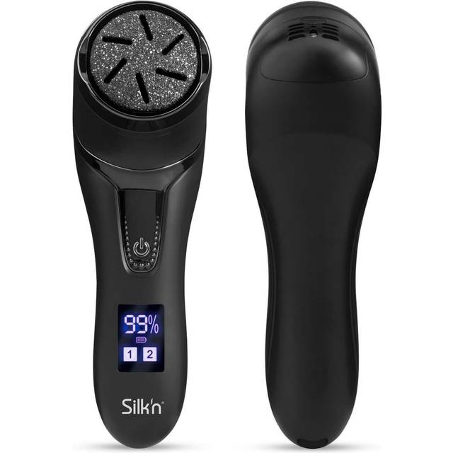 Silk'n FreshPedi black, elektrisk callus remover, vattentät, med vakuumsystem