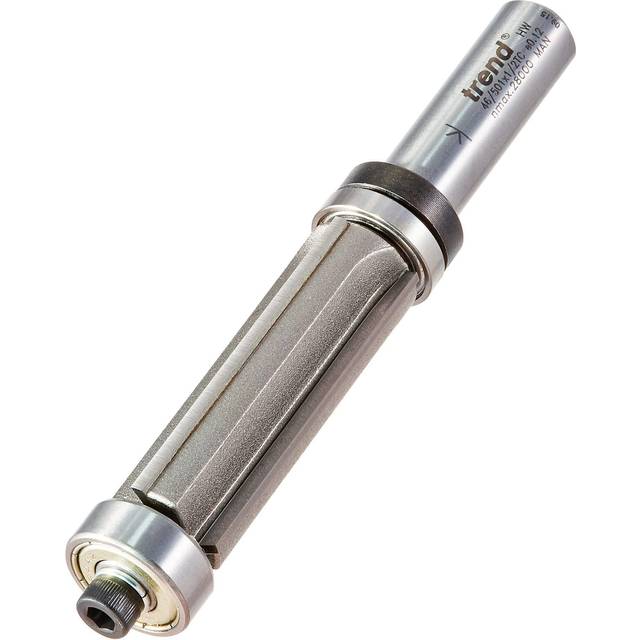 "Trend 46/501X1/2TC Professional 1/2"" Shank Bearing Guided Trimming Router Cutter Bit Diameter 19.1mm Cutting Length 50mm Tungsten Carbide Tipped"