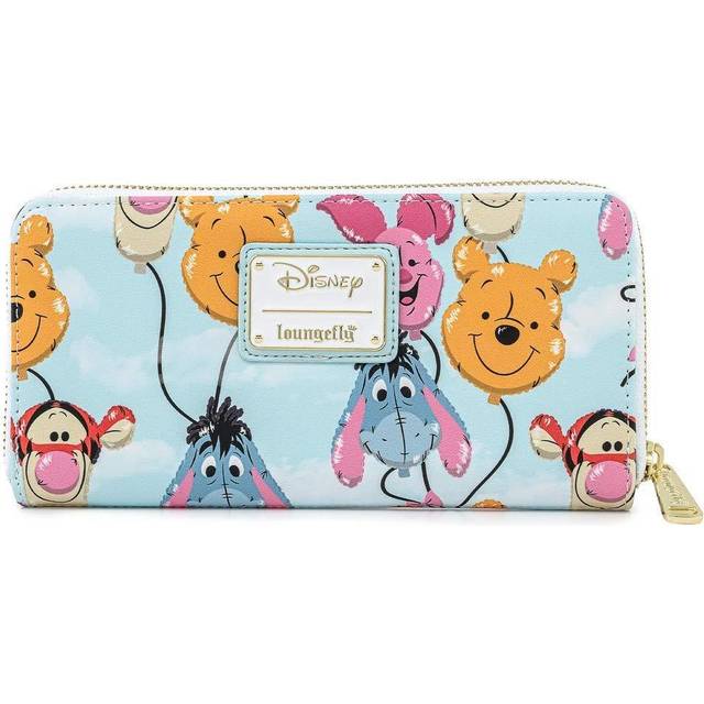 Loungefly Disney Purse Winnie The Pooh Balloon Friends new Official Zip Around