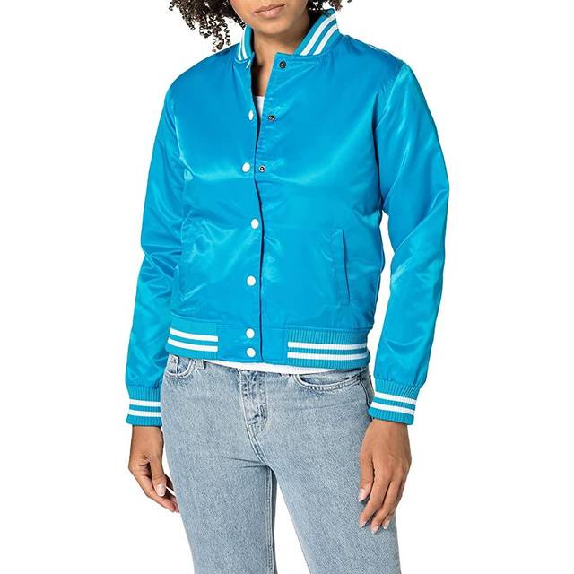 Urban Classics Dam Dam Shiny College Jacka, Flerfärgad (tur/wht 00215), XS