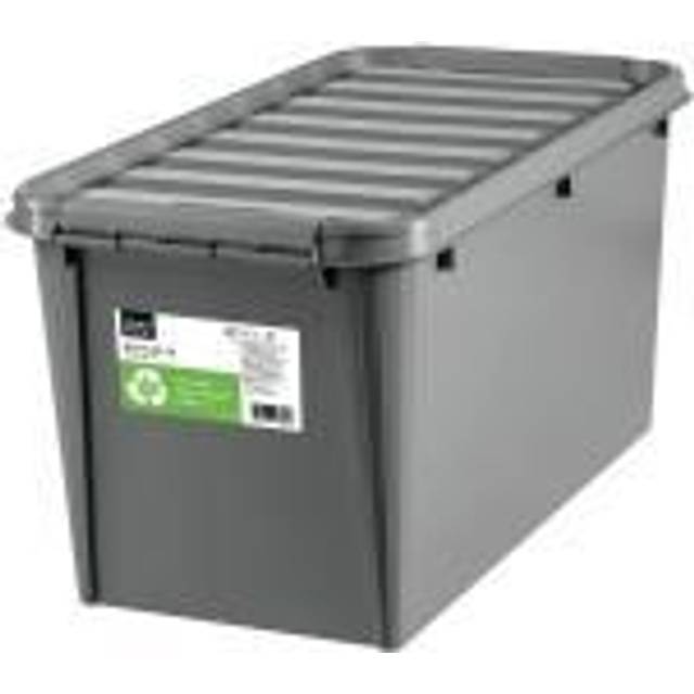 Plastlåda Nordic Brands Smartstore Eco 70L med Lock Grå