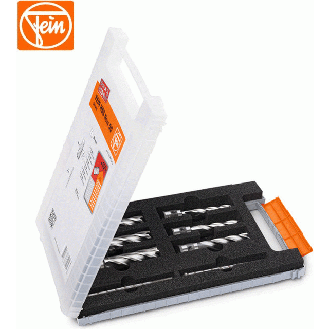 Fein 8 Piece HSS Nova Mag Drill Hole Cutter Drill Set