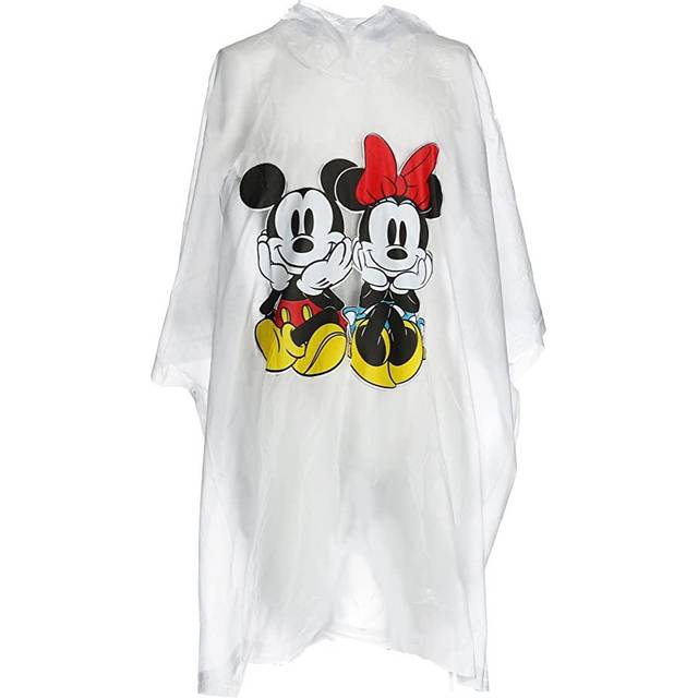 Disney Kid's Mickey and Minnie Mouse Rain Poncho - Clear one size (one size)