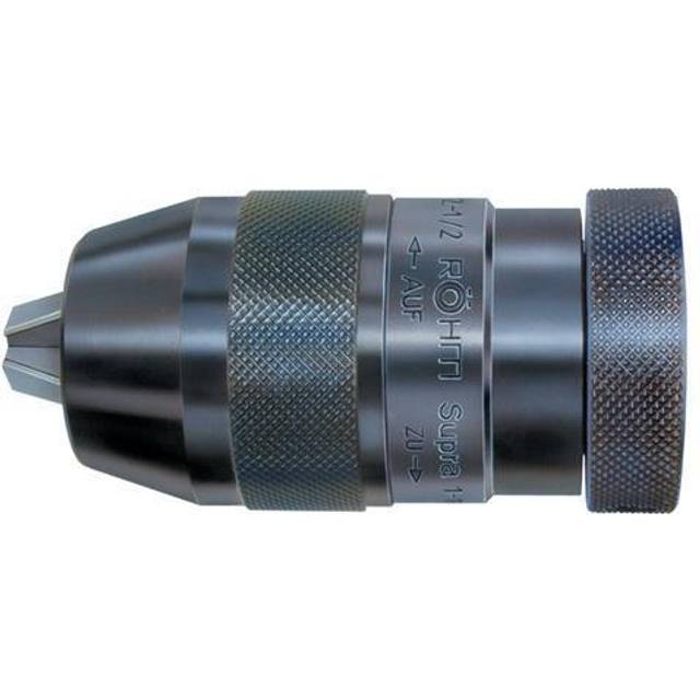 Schnellspannbohrfutter Supra, S Spann-D.1,0-13mm 3/8Zoll-24mm f.Re.-Lauf RÖHM