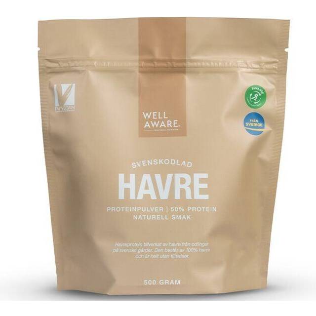 Wellaware Svenskt Havre Protein 500g
