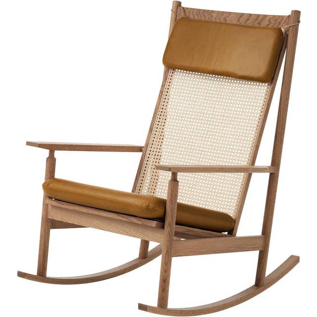 Warm Nordic - Swing Rocking Chair - Gungstol - Nevada 0500 (Black) - L68 x W91 x H103 cm