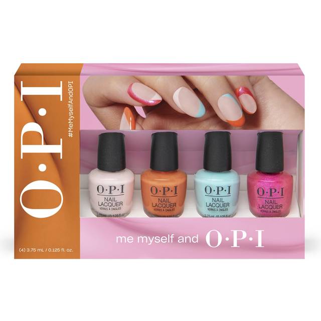OPI Me Myself & OPI 4-Piece Nail Polish Set 3.75ml