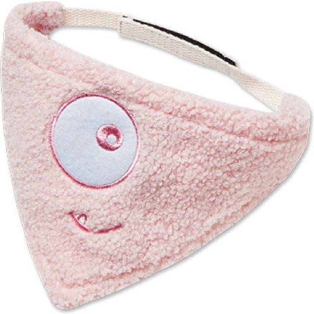 Touchdog&reg; Dizzy-Eyed Dog Bandana & Scarf - Pink - Small (Small)