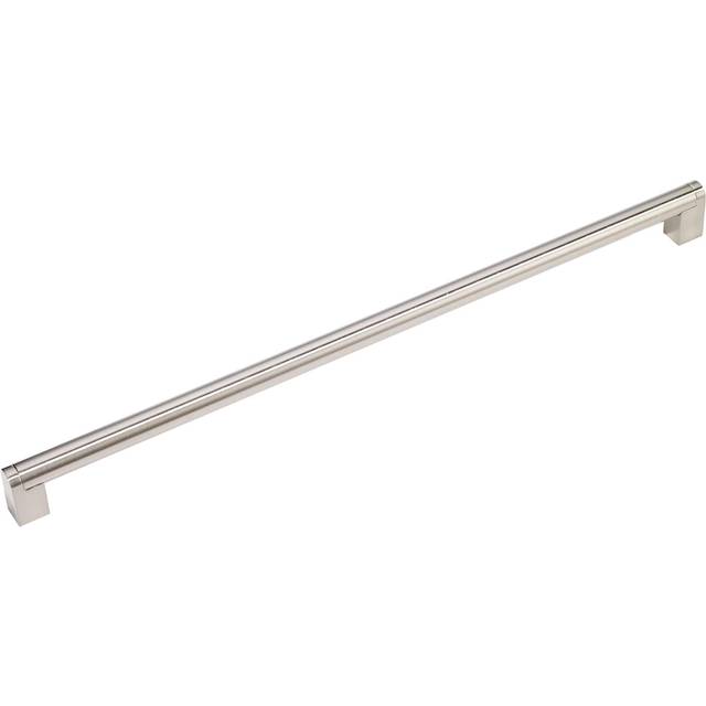Richelieu Hardware BP446600195 23 5/8-inch (600 mm) Center-to-Center Brushed Nickel Modern Cabinet and Drawer Pull Handle for Kitchen  Bathroom  and F