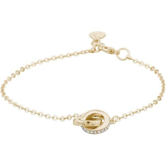 Snö of Sweden - Armband Connected Chain - Guld