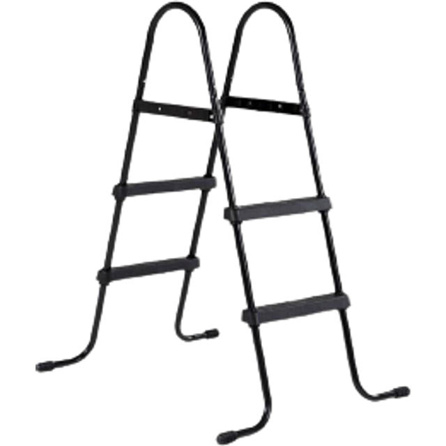 EXIT pool ladder for frame height of 23.62-35.43in - black