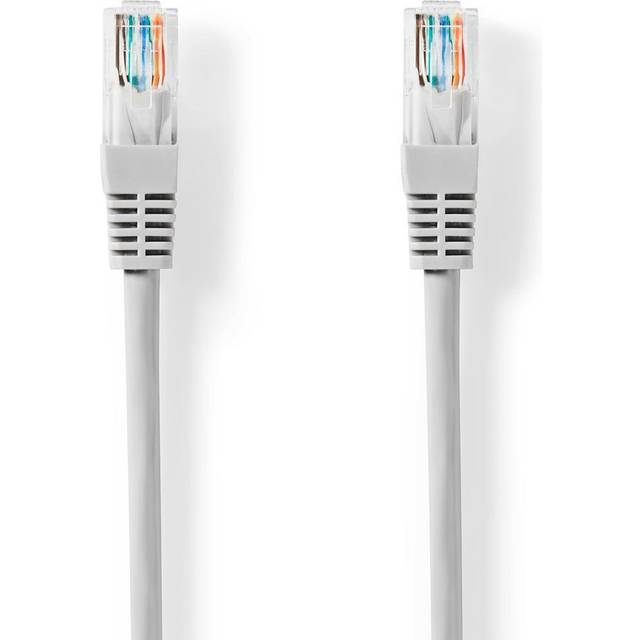 0.5m Metre Ethernet CAT 5e RJ45 Network Cable GREY Internet Lead 50cm Short Lead