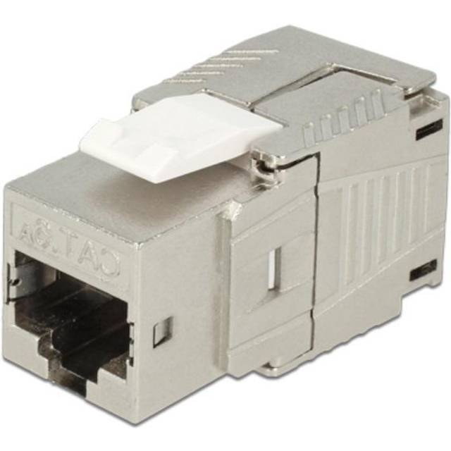 DeLock Cat 6A STP Keystone Snap-In stik.