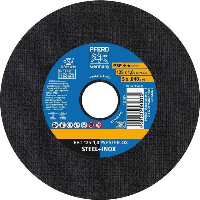 Pferd Cut-off Wheel EHT 180-2,5 PSF Steelox- you get 25