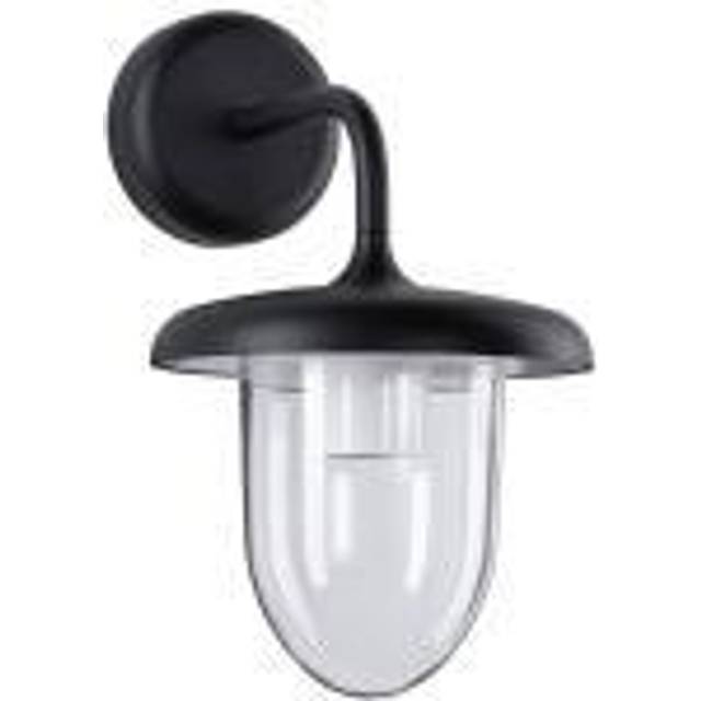 Paulmann 94757 Utomhusbelysning Väggarmatur Vintario Saltvattenresistent IP44 Rund 180x250 mm Max. 20 W 230 V Antracit Aluminium Utan ljuskälla E27