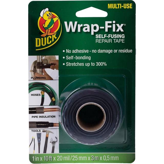 Duck Tape Wrap-Fix Self-Fusing Repair Tape 25mm x 3m