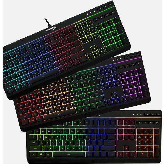 HyperX Alloy Core RGB Teclado Spelmembran Svart