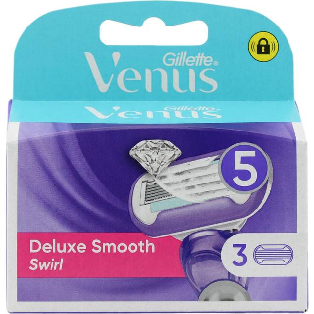 Gillette Venus Venus Deluxe Smooth Swirl rakblad 3 st