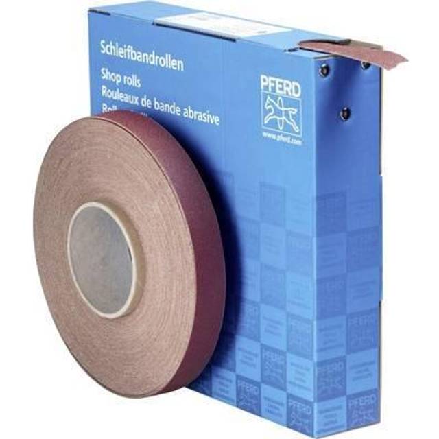 Pferd 45016012 Aluminium Oxide Shop Roll Cloth SBR 120G 25mm x 50m