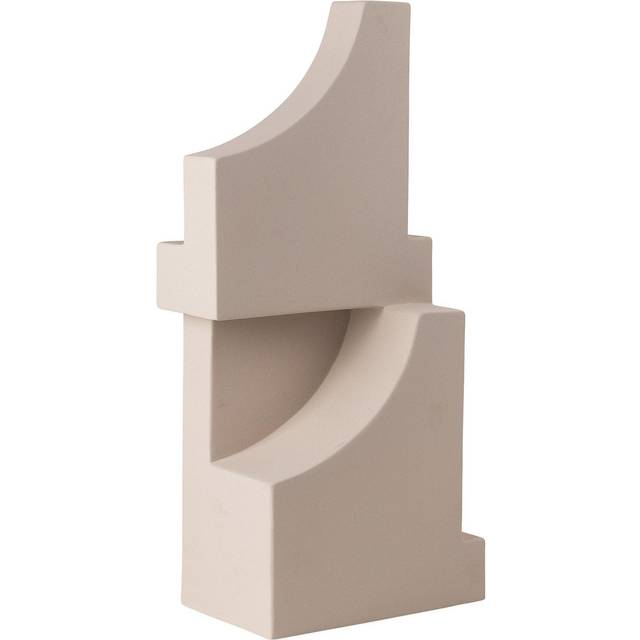 Kristina Dam Studio Serif Sculpture Sand Engobe