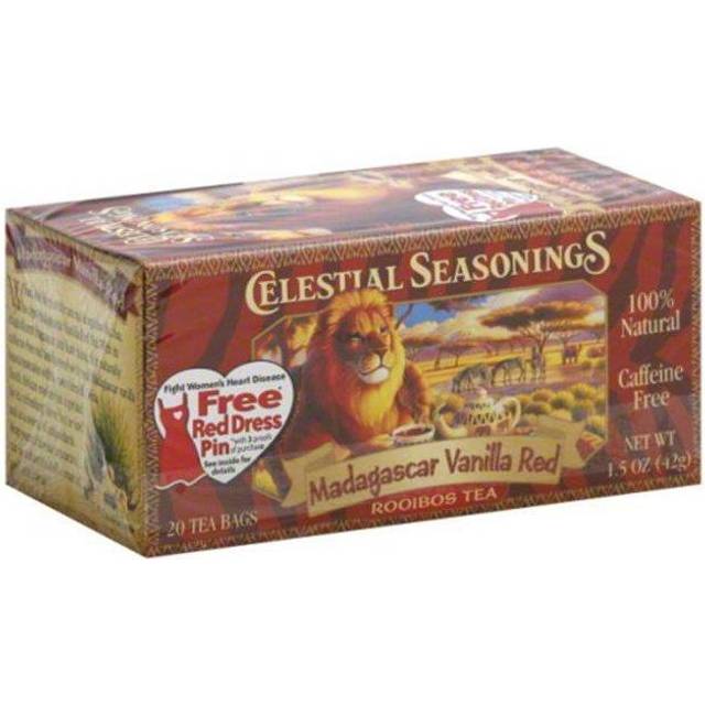 Celestial Seasonings Rooibos Tea Vanilla 20 Tea Bags
