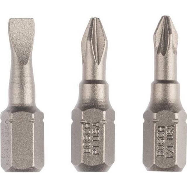 Bosch Accessories 2607001765 Stjärn-Bit PH 1, PZ 1 extra hårt D 6.3 3 st