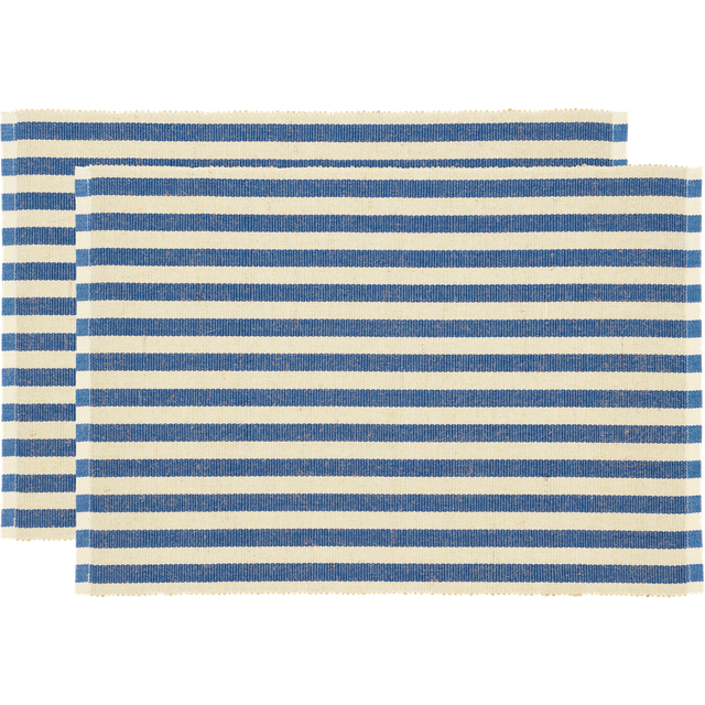 Södahl Statement Stripe 2 Dækkeserviet Blå