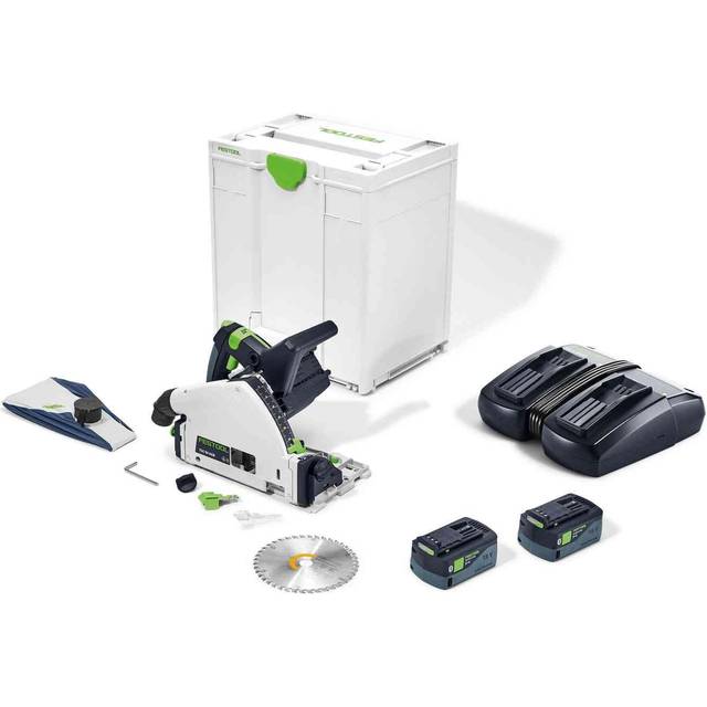 Batteridriven cirkelsåg Festool TSC 55 5,0 KEBI-Plus/XL; 18 V; 2x5,0 Ah batt.