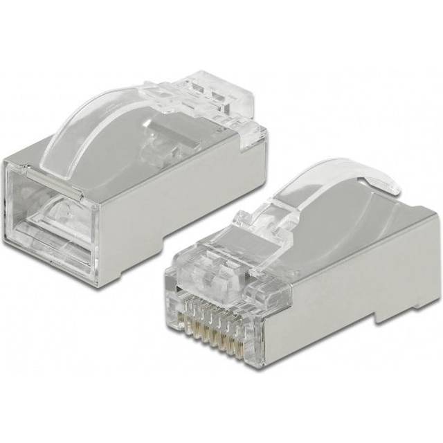 DeLock RJ45 Crimp+Cut+Curve Modularstik STP