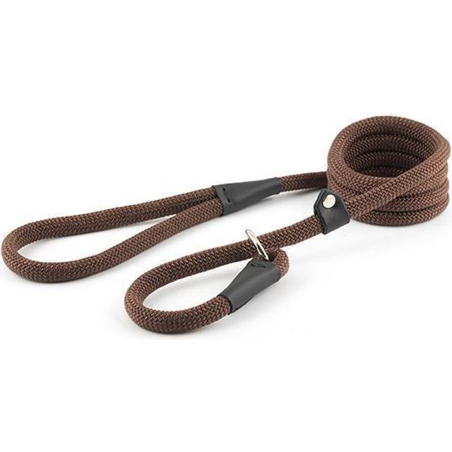 Deluxe Slip Rope Lead - Brown - Ancol