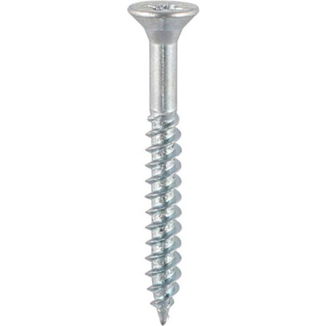 TIMco Twin Thread Zinc Countersunk Woodscrew 12 x 11/2 Qty 200