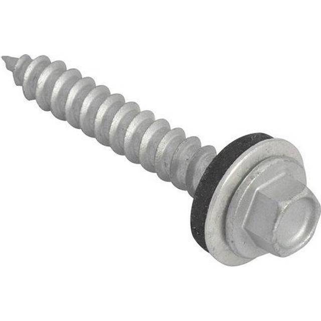 Forgefix TechFast Hex Head Screw Sheet to Timber 6.3 x 45mm Pack 100 FORTFHT6345