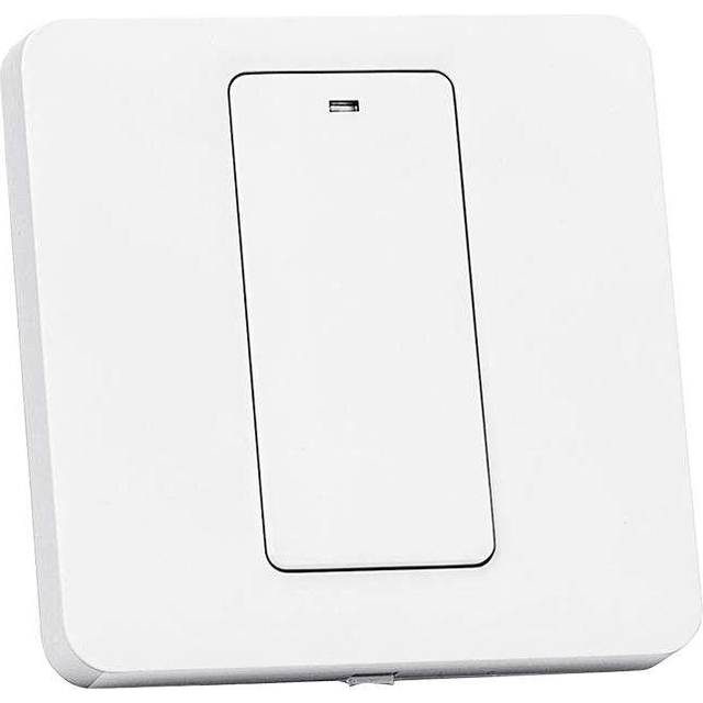Light Switch, 2 Way, Neutral Requires, Remote/Voice Control, Wall Switch with Timer, White, Compatible with Alexa, Google, SmartThings, 3.4 * 3.4 *